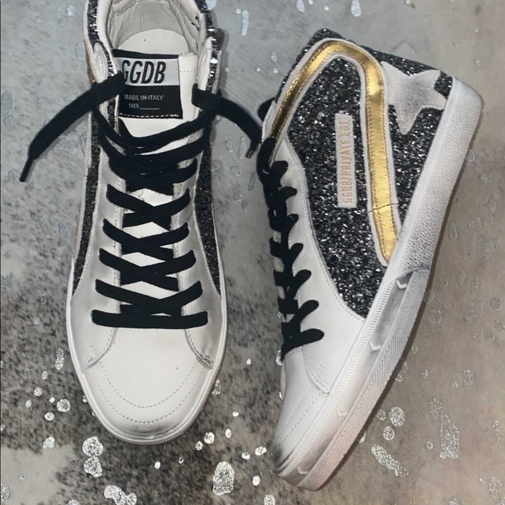 Golden Goose high top sneakers (dupe)